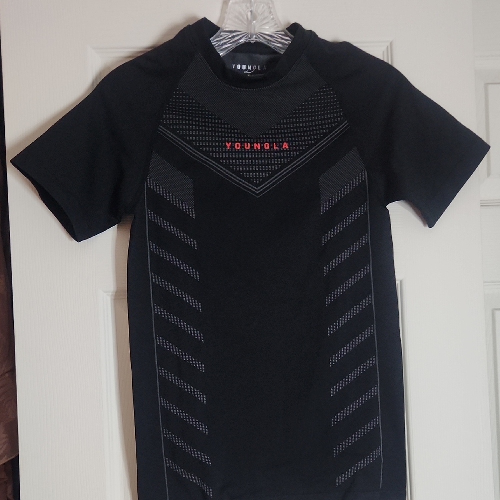 YoungLA Black Short Sleeve Tee